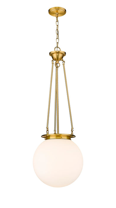 Innovations 221-1P-SG-G201-14 One Light Pendant, Satin Gold