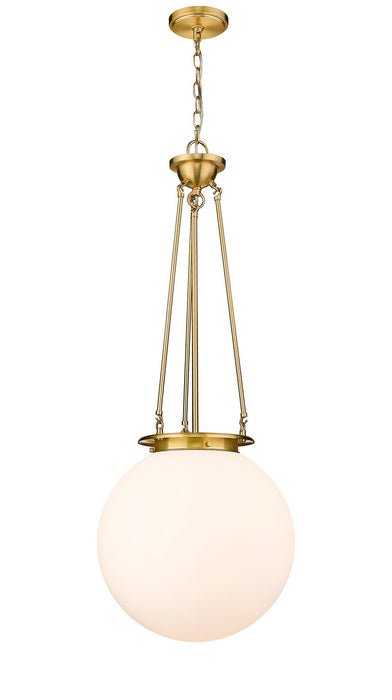 Innovations 221-1P-SG-G201-16 One Light Pendant, Satin Gold