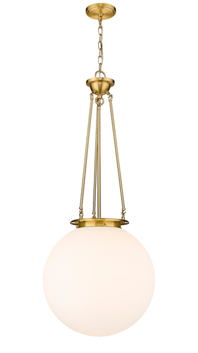 Innovations 221-1P-SG-G201-18 One Light Pendant, Satin Gold