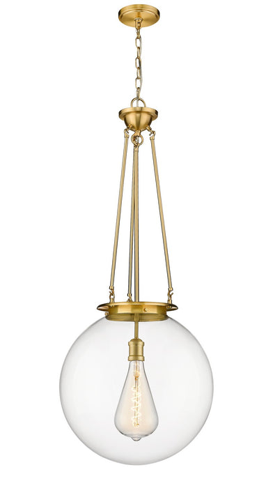 Innovations 221-1P-SG-G202-18 One Light Pendant, Satin Gold
