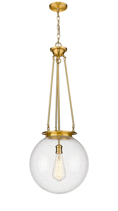 Innovations 221-1P-SG-G204-16 One Light Pendant, Satin Gold