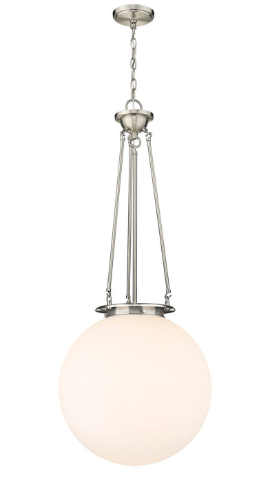 Innovations 221-1P-SN-G201-18 One Light Pendant, Satin Nickel