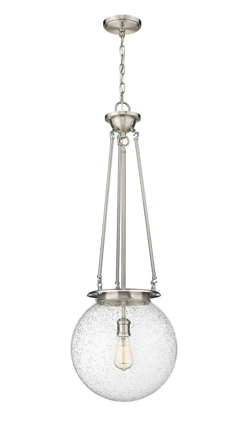 Innovations 221-1P-SN-G204-14 One Light Pendant, Satin Nickel
