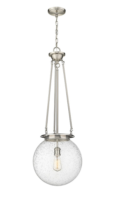 Innovations 221-1P-SN-G204-14 One Light Pendant, Satin Nickel