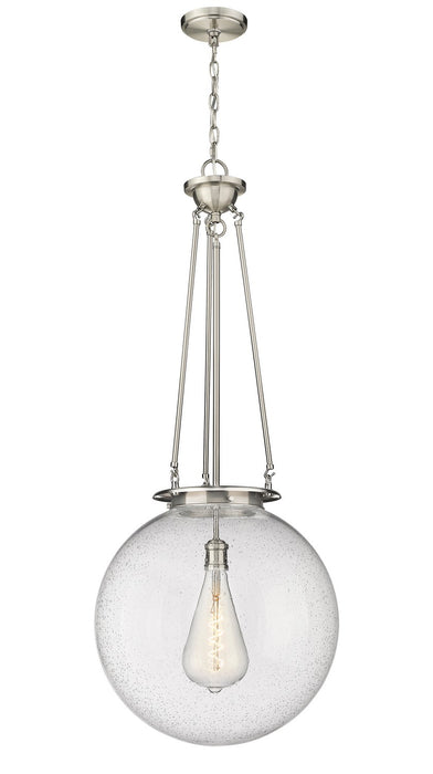 Innovations 221-1P-SN-G204-18 One Light Pendant, Satin Nickel