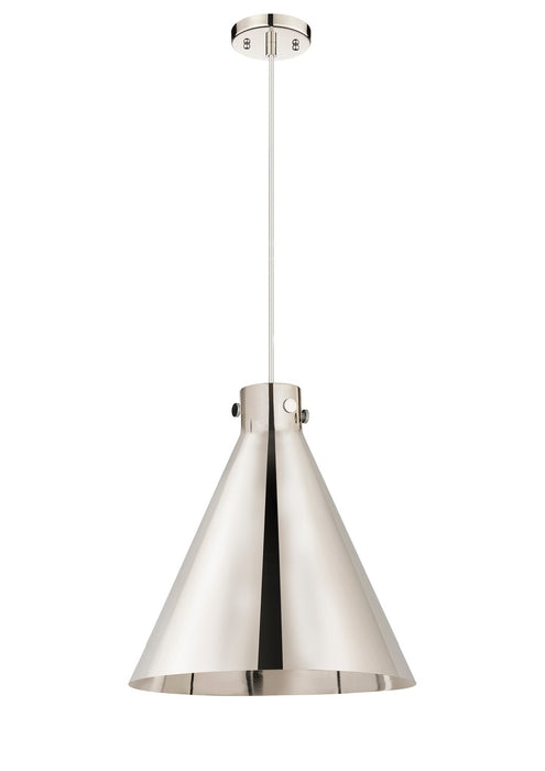 Innovations 410-1PL-PN-M411-18PN One Light Pendant, Polished Nickel