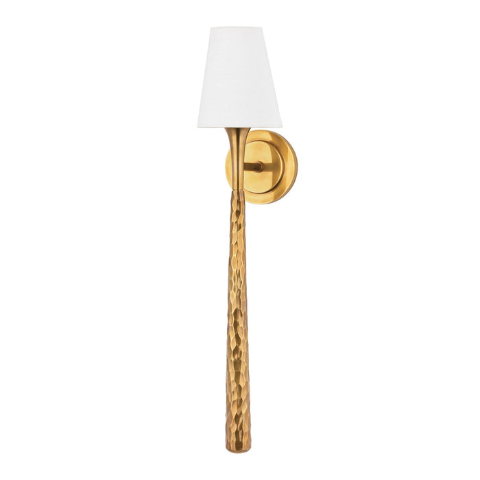 Corbett Lighting 407-01-VB LED Wall Sconce, Vintage Brass