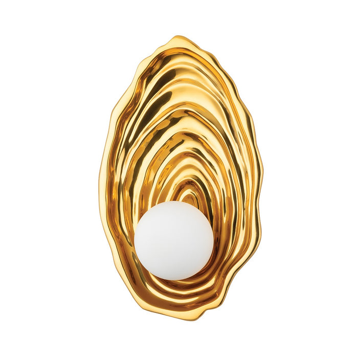 Corbett Lighting 410-01-VPB LED Wall Sconce, Vintage Polished Brass