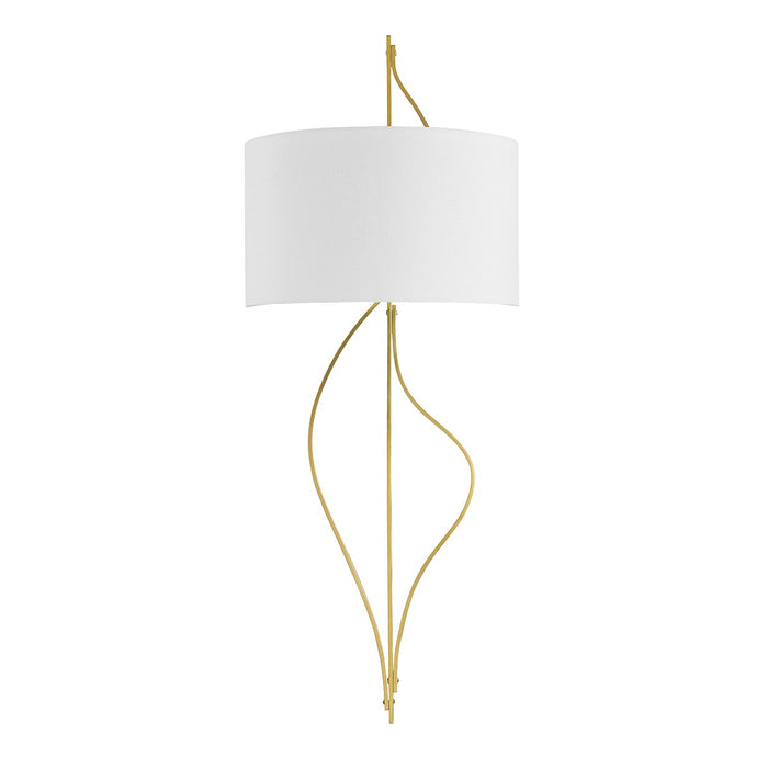 Corbett Lighting 421-02-VB Two Light Wall Sconce, Vintage Brass