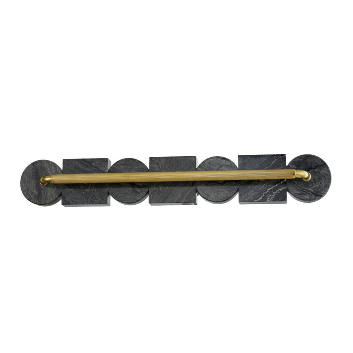 Corbett Lighting 423-33-VB LED Wall Sconce, Vintage Brass