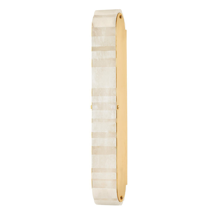 Corbett Lighting 430-01-VB LED Wall Sconce, Vintage Brass