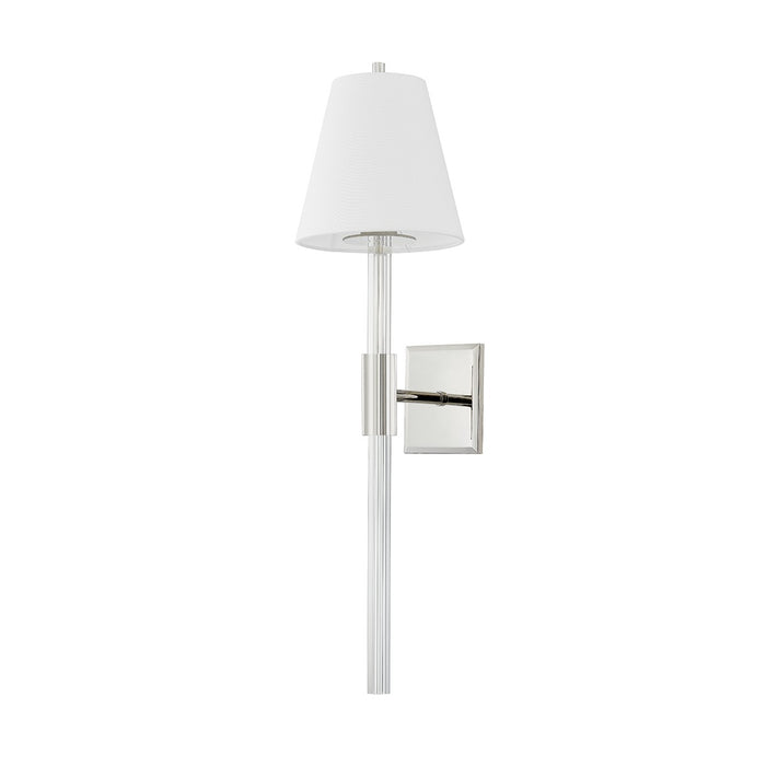 Corbett Lighting 431-01-PN One Light Wall Sconce, Polished Nickel