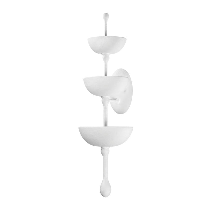 Corbett Lighting 437-30-GSW LED Wall Sconce, Gesso White