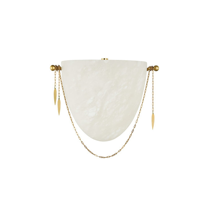 Corbett Lighting 452-10-VPB LED Wall Sconce, Vintage Polished Brass