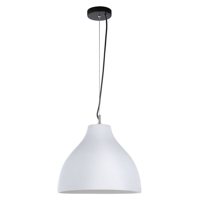 Renwil LPC125W One Light Ceiling Fixture, White