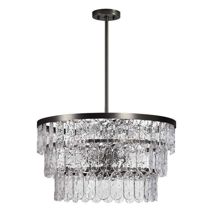Renwil LPC4418 Four Light Ceiling Fixture, Gunmetal