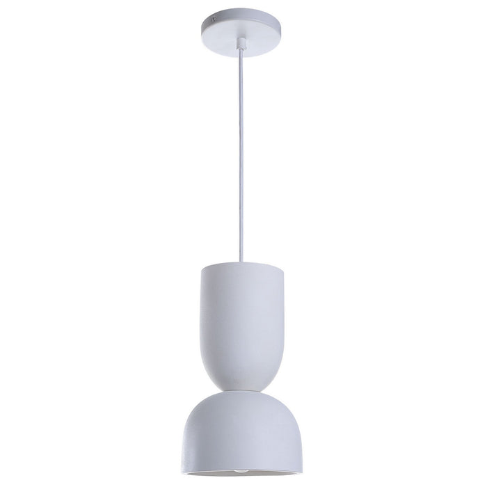 Renwil LPC4456 One Light Ceiling Fixture, White With Texture