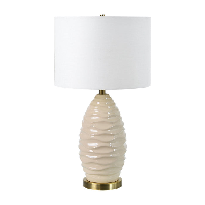 Renwil LPT1227 One Light Table Lamp, Cream