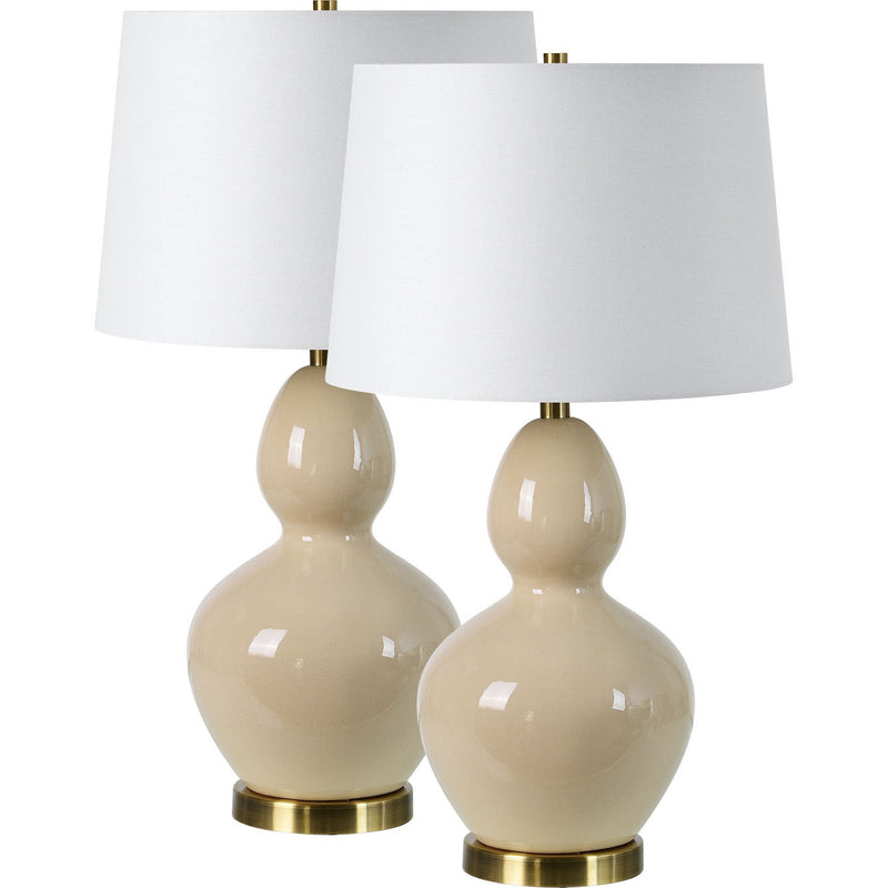Renwil LPT1238-SET2 Table Lamp- Set, Cream