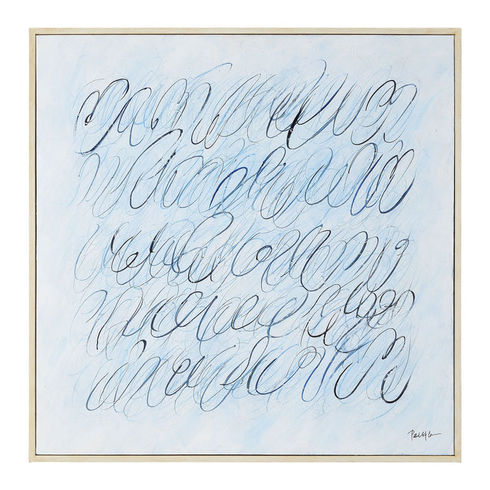 Renwil OL2080 Canvas Art, White Wash