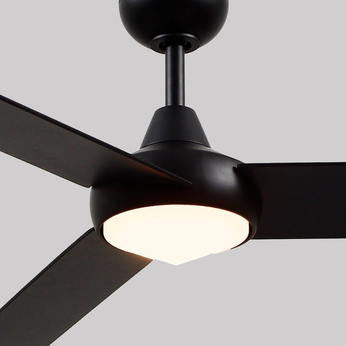 Kuzco Lighting CF94956-MB 56" Ceiling Fan, Matte Black