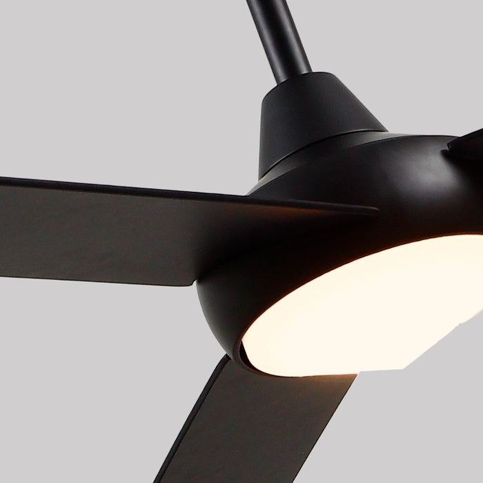 Kuzco Lighting CF94956-MB 56" Ceiling Fan, Matte Black