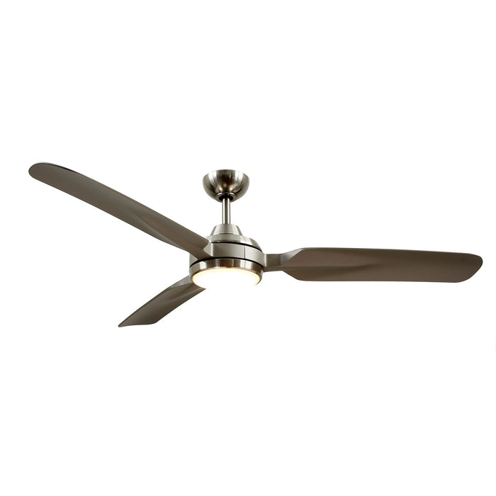 Kuzco Lighting CF95960-BN 60" Ceiling Fan, Brushed Nickel