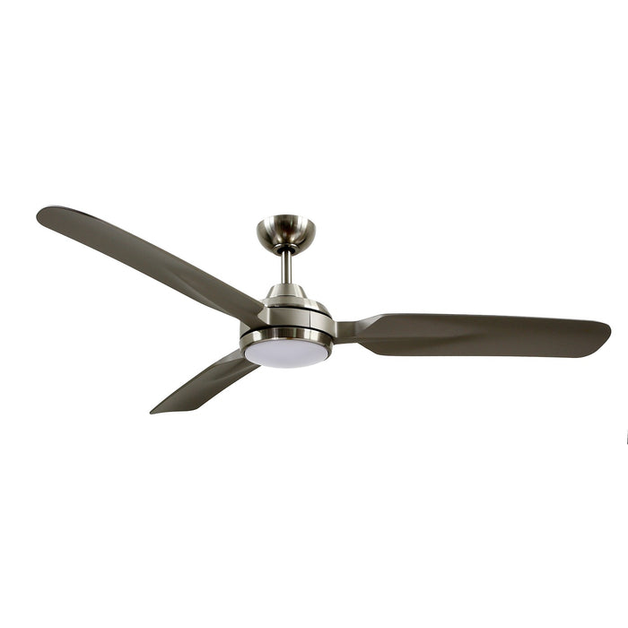Kuzco Lighting CF95960-BN 60" Ceiling Fan, Brushed Nickel