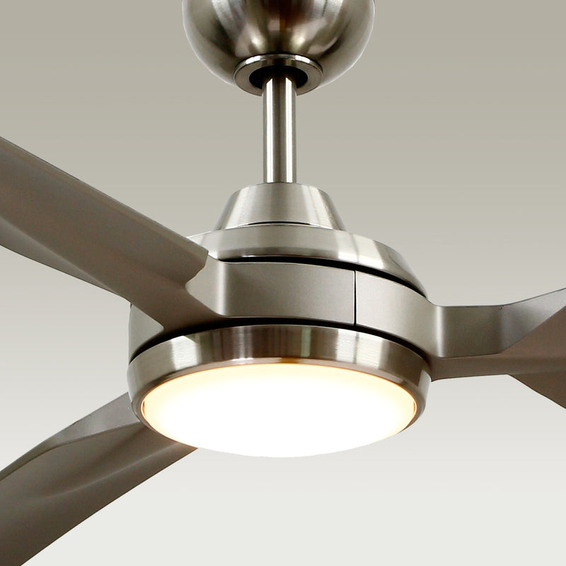 Kuzco Lighting CF95960-BN 60" Ceiling Fan, Brushed Nickel