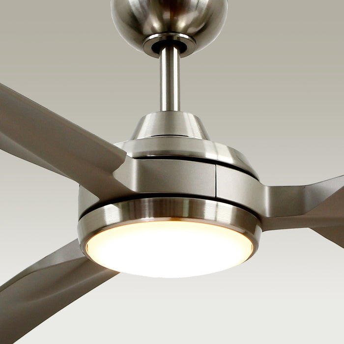 Kuzco Lighting CF95960-BN 60" Ceiling Fan, Brushed Nickel