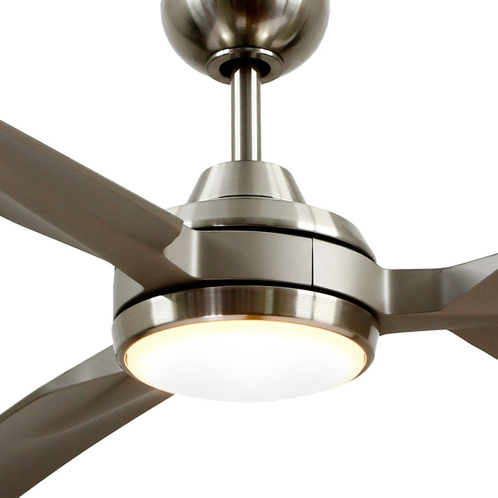 Kuzco Lighting CF95960-BN 60" Ceiling Fan, Brushed Nickel