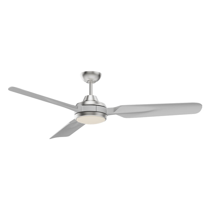 Kuzco Lighting CF95960-BN 60" Ceiling Fan, Brushed Nickel