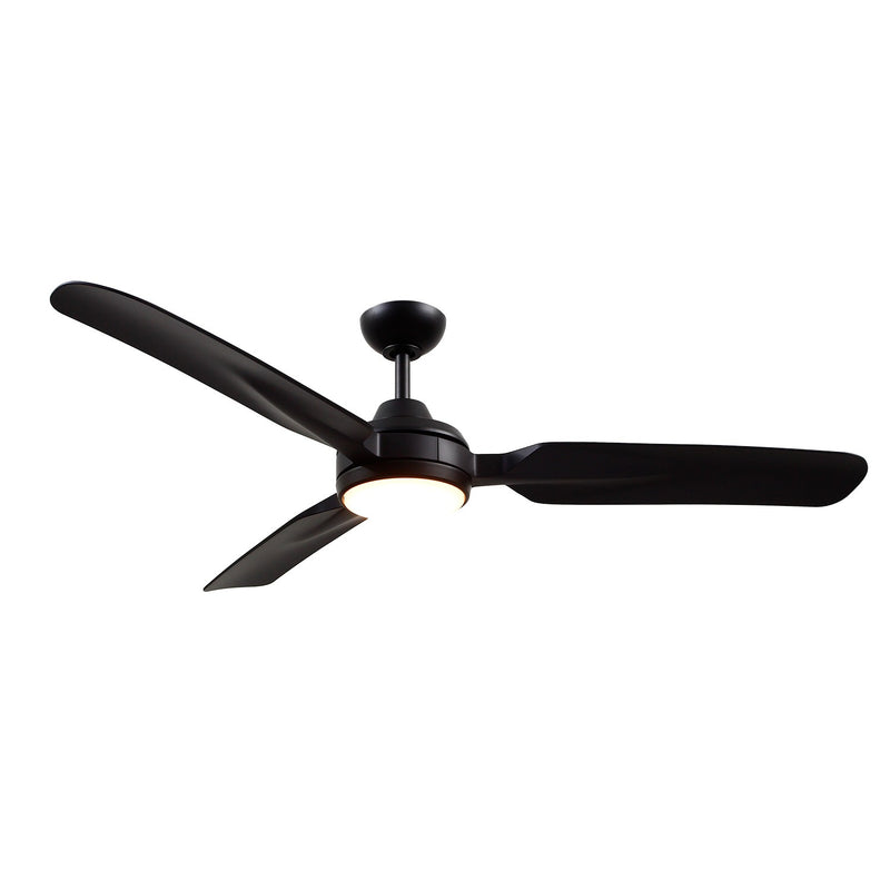 Kuzco Lighting CF95960-MB 60" Ceiling Fan, Matte Black