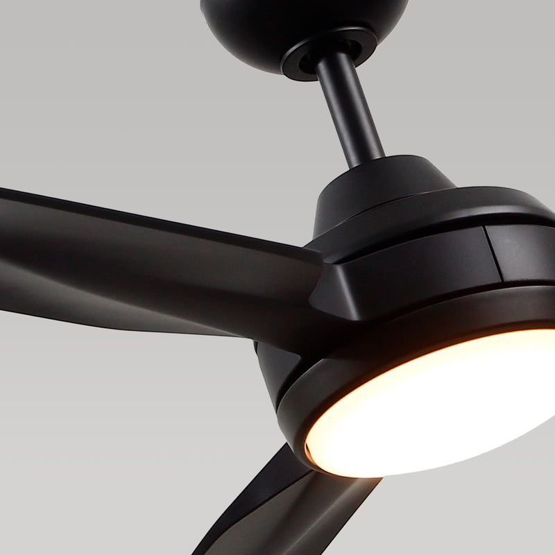 Kuzco Lighting CF95960-MB 60" Ceiling Fan, Matte Black