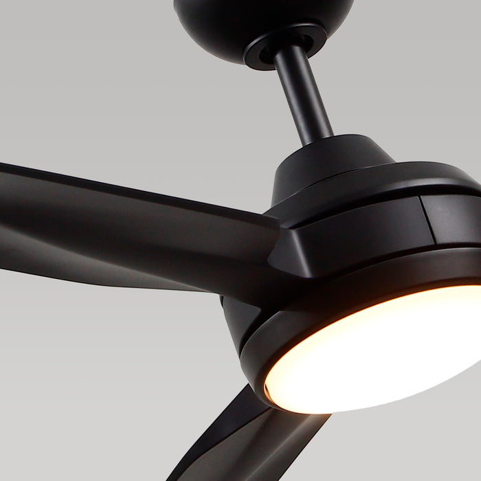 Kuzco Lighting CF95960-MB 60" Ceiling Fan, Matte Black