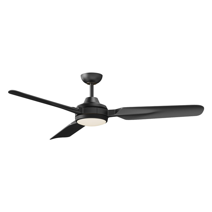 Kuzco Lighting CF95960-MB 60" Ceiling Fan, Matte Black