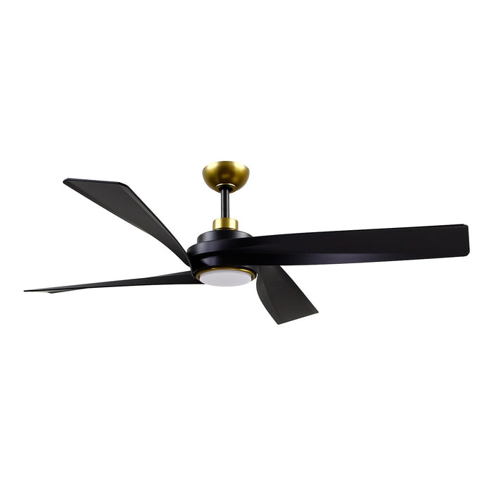Kuzco Lighting CF96956-BG 56" Ceiling Fan, Brushed Gold