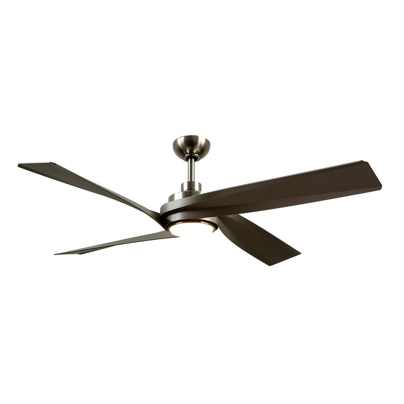 Kuzco Lighting CF96956-BN 56" Ceiling Fan, Brushed Nickel