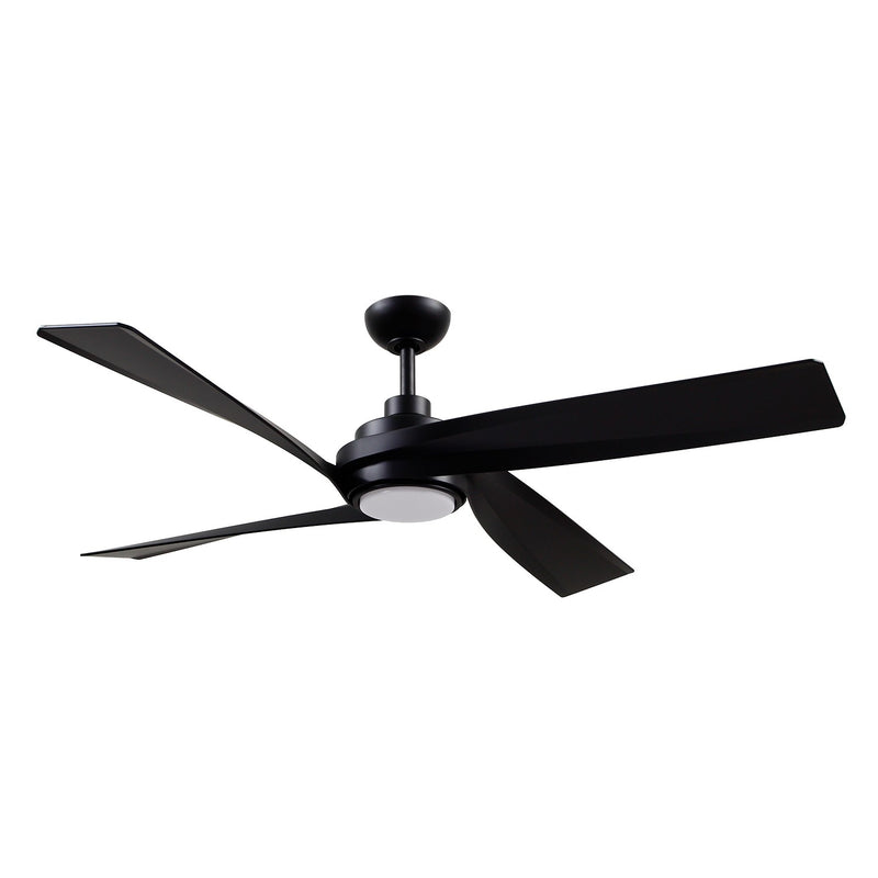 Kuzco Lighting CF96956-MB 56" Ceiling Fan, Matte Black