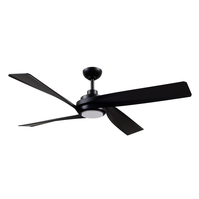 Kuzco Lighting CF96956-MB 56" Ceiling Fan, Matte Black