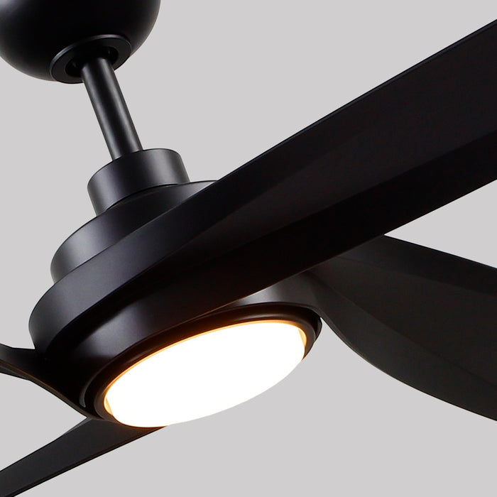 Kuzco Lighting CF96956-MB 56" Ceiling Fan, Matte Black