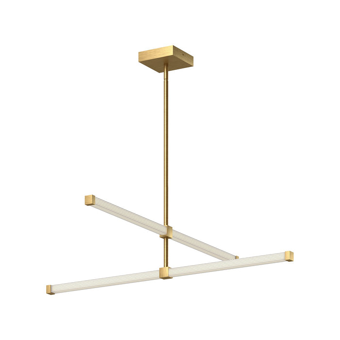 Kuzco Lighting CH23532-BG LED Chandelier, Brushed Gold