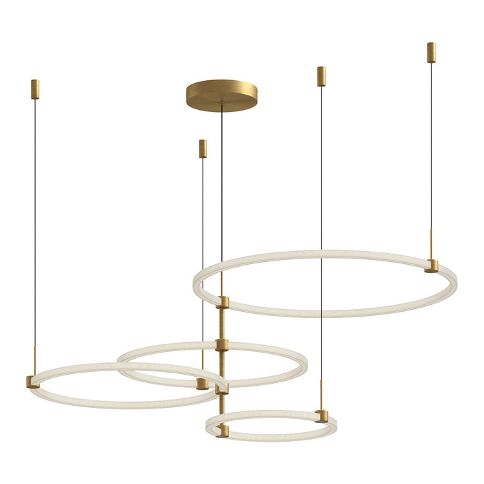 Kuzco Lighting CH24755-BG LED Chandelier, Brushed Gold