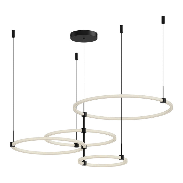 Kuzco Lighting CH24755-BK LED Chandelier, Black
