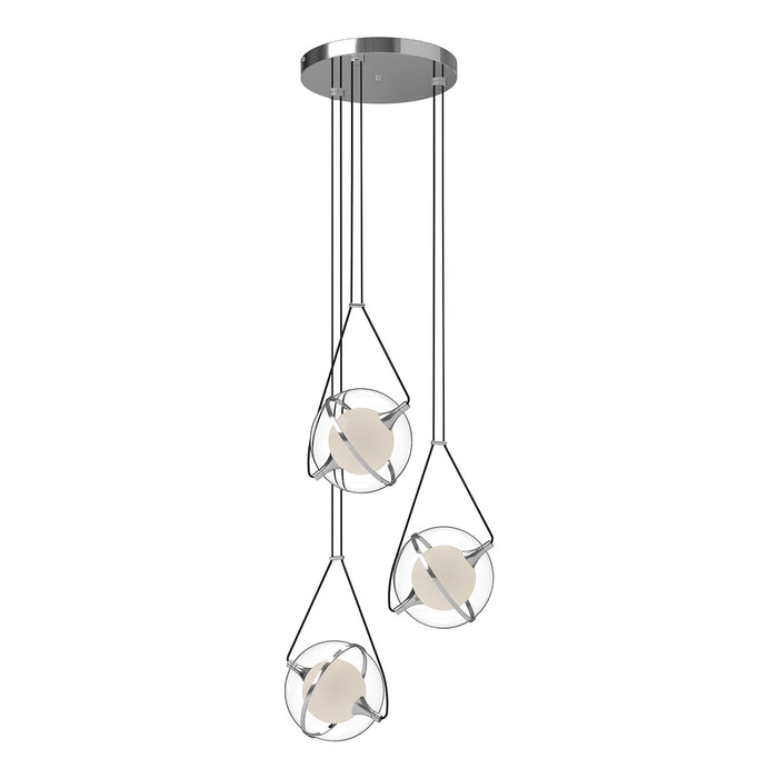 Kuzco Lighting CH76718-CH LED Chandelier, Chrome