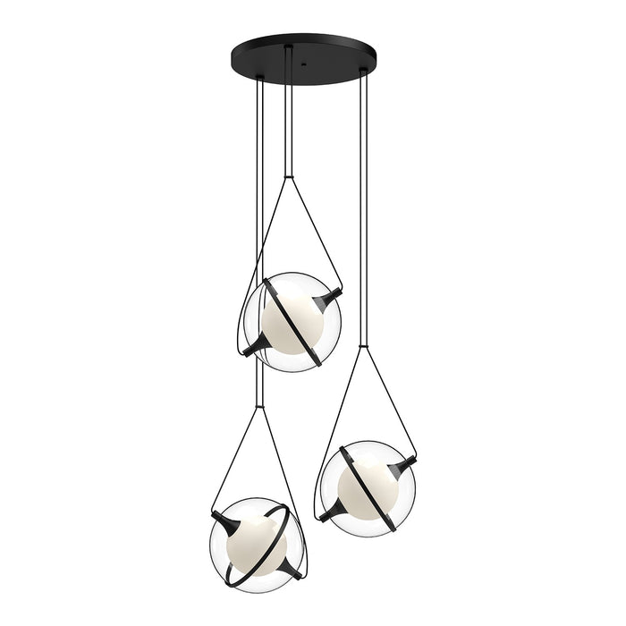 Kuzco Lighting CH76728-BK LED Chandelier, Black