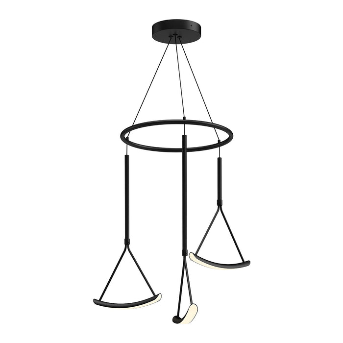 Kuzco Lighting CH81527-BK LED Chandelier, Black