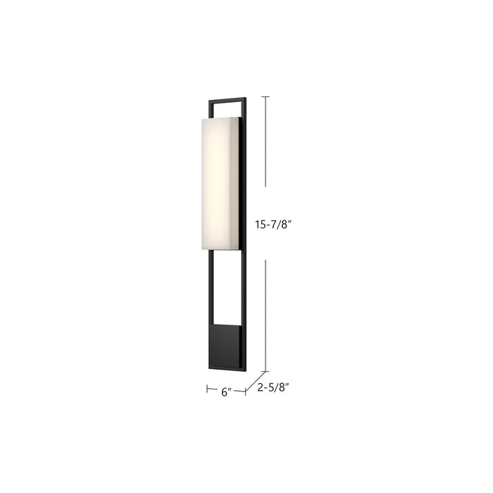 Kuzco Lighting EW72533-BK LED Exterior Wall Mount, Black