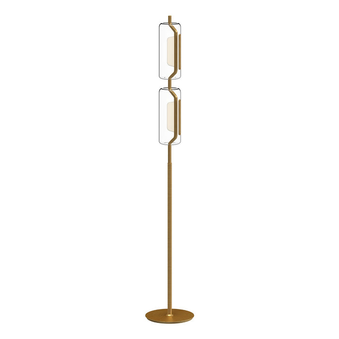 Kuzco Lighting FL28563-BG LED Floor Lamp, Brushed Gold