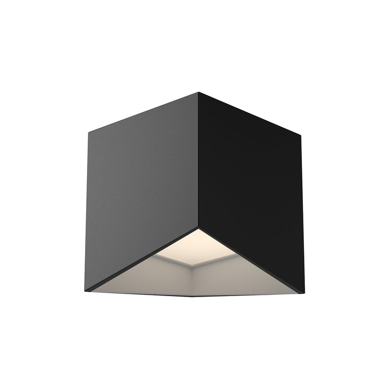 Kuzco Lighting FM31205-BK/WH LED Flush Mount, Black/White